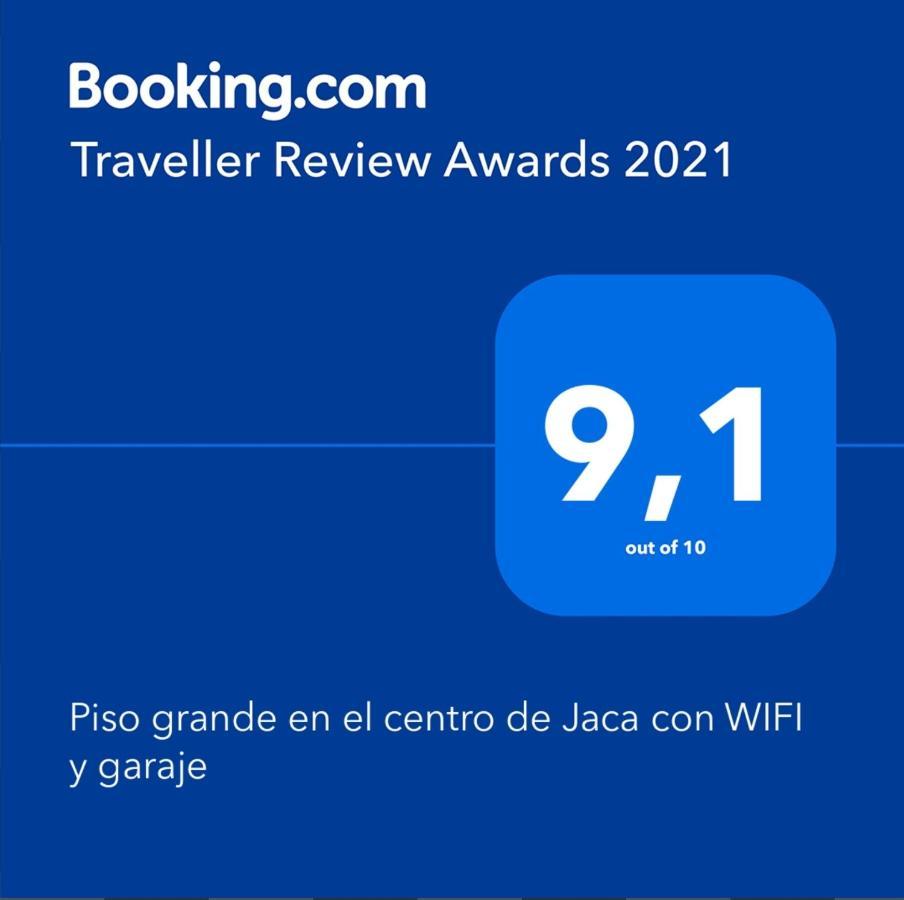 Apartament Piso Grande En El Centro De Jaca Con Wifi Y Garaje Zewnętrze zdjęcie